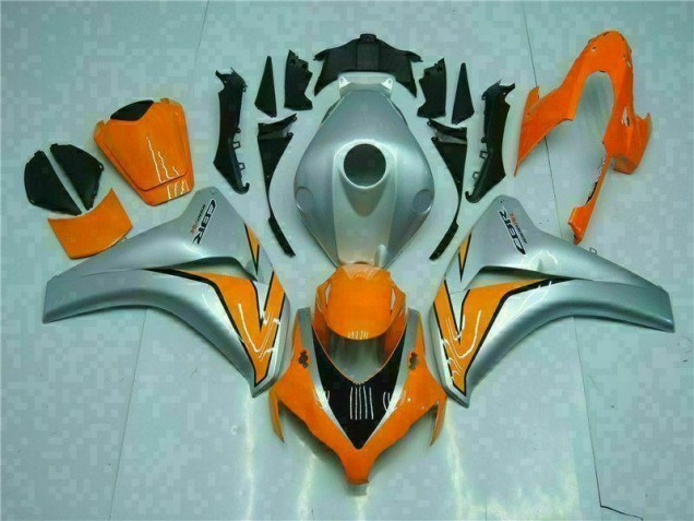 Orange Silber CBR 1000 RR 08-11 Motorrad Verkleidungen