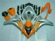 Orange Silber CBR 1000 RR 08-11 Motorrad Verkleidungen