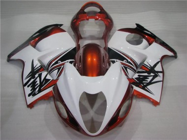 Orange Silber Schwarz GSXR 1300 Hayabusa 96-07 Motorrad Verkleidungen