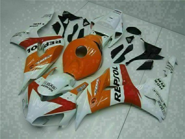 Orange Weiß Repsol CBR 1000 RR 04-05 Motorrad Verkleidungen