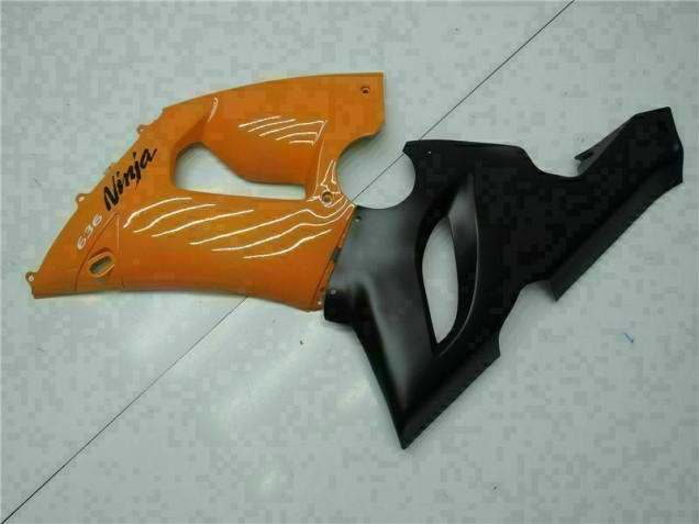 Orange ZX6R 05-06 Motorrad Verkleidungen Orange ZX6R 05-06 Motorrad Verkleidungen