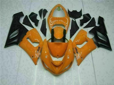 Orange ZX6R 05-06 Motorrad Verkleidungen