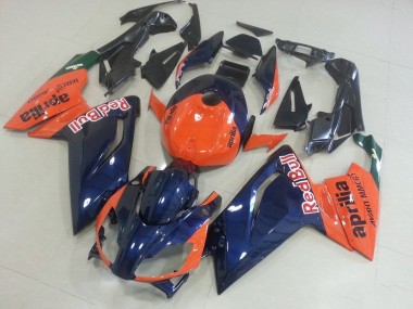 Orange und Dunkel blau RS 125 06-11 Motorrad Verkleidungen