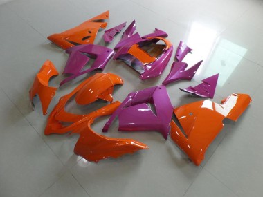 Orange und Rosa ZX10R 03-05 Motorrad Verkleidungen