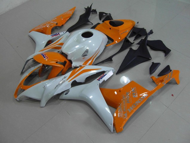 Perl Weiß Orange CBR 600 RR 07-08 Motorrad Verkleidungen