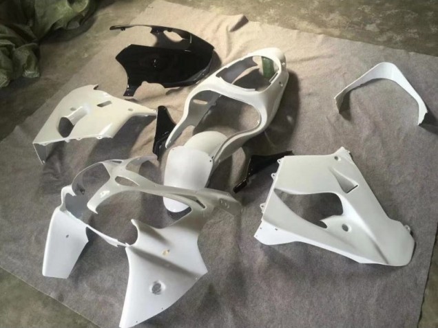 ReinWeiß Glänzendes Schwarz ZX9R 00-01 Motorrad Verkleidungen ReinWeiß Glänzendes Schwarz ZX9R 00-01 Motorrad Verkleidungen