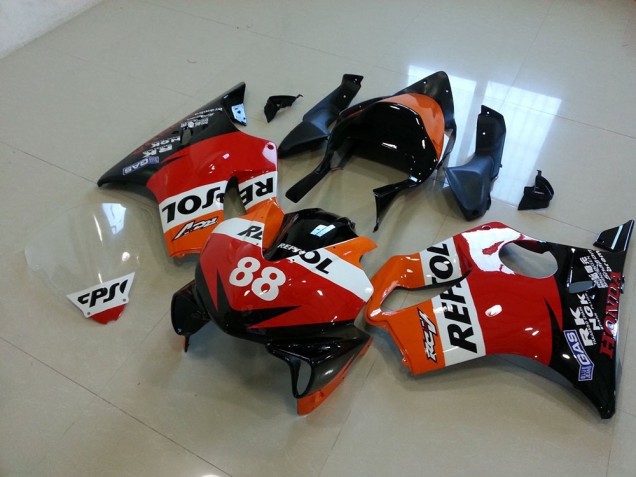 Rennen Repsol 88 CBR 600 F4i 01-03 Motorrad Verkleidungen Rennen Repsol 88 CBR 600 F4i 01-03 Motorrad Verkleidungen