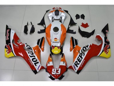 Repsol 93 Rot Bull CBR 1000 RR 17-23 Motorrad Verkleidungen