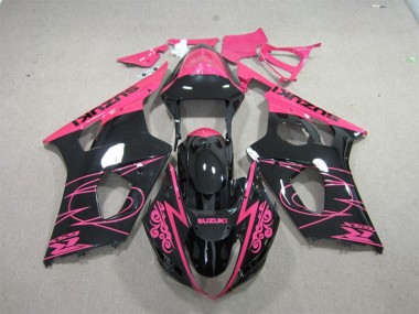 Rosa Schwarz GSXR 1000 K3 03-04 Motorrad Verkleidungen
