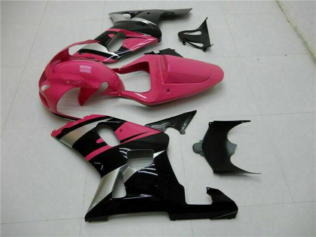 Rosa Schwarz GSXR 600 / 750 K1 K2 K3 01-03 Motorrad Verkleidungen