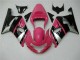 Rosa Schwarz GSXR 600 / 750 K1 K2 K3 01-03 Motorrad Verkleidungen