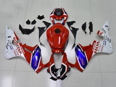 Rot Blau HRC CBR 1000 RR 17-23 Motorrad Verkleidungen