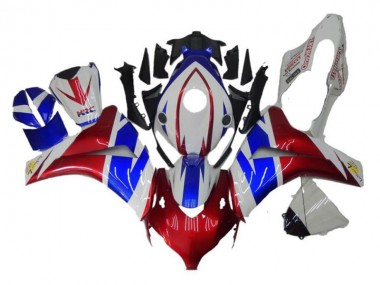 Rot Blau Weiß CBR 1000 RR 08-11 Motorrad Verkleidungen