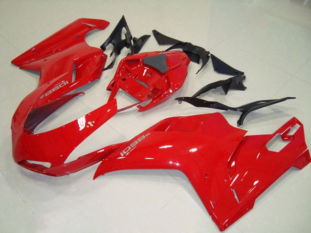 Rot Ducati 1098 07-14 Motorrad Verkleidungen Rot Ducati 1098 07-14 Motorrad Verkleidungen