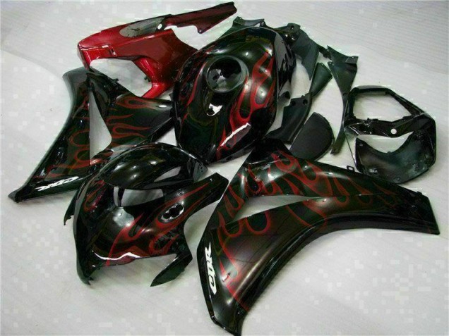 Rot Flamme CBR 1000 RR 08-11 Motorrad Verkleidungen