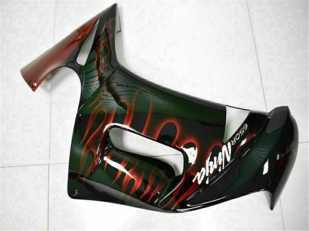 Rot Flamme EX650 06-08 Motorrad Verkleidungen Rot Flamme EX650 06-08 Motorrad Verkleidungen