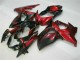 Rot Flamme Schwarz GSXR 1000 K9 09-16 Motorrad Verkleidungen Rot Flamme Schwarz GSXR 1000 K9 09-16 Motorrad Verkleidungen