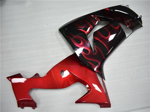 Rot Flamme ZX10R 06-07 Motorrad Verkleidungen Rot Flamme ZX10R 06-07 Motorrad Verkleidungen