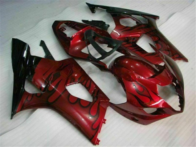 Rot GSXR 1000 K3 03-04 Motorrad Verkleidungen Rot GSXR 1000 K3 03-04 Motorrad Verkleidungen