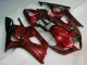 Rot GSXR 1000 K3 03-04 Motorrad Verkleidungen Rot GSXR 1000 K3 03-04 Motorrad Verkleidungen