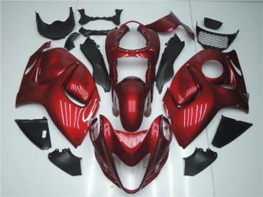 Rot GSXR 1300 Hayabusa 08-19 Motorrad Verkleidungen