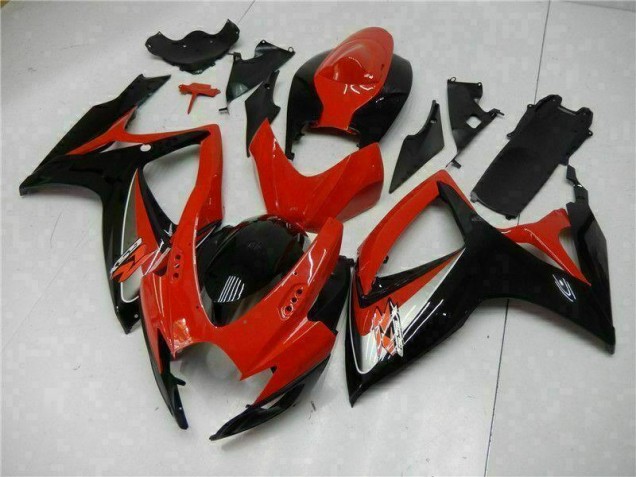 Rot GSXR 600 / 750 K6 06-07 Motorrad Verkleidung