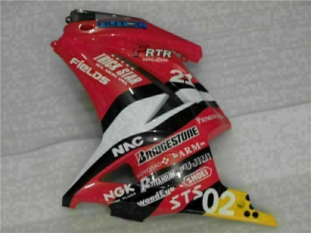 Rot Gelb EX250 08-12 Motorrad Verkleidungen Rot Gelb EX250 08-12 Motorrad Verkleidungen
