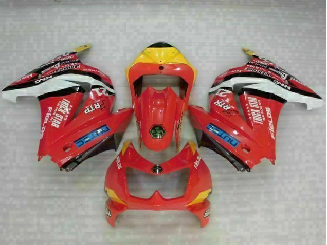 Rot Gelb EX250 08-12 Motorrad Verkleidungen Rot Gelb EX250 08-12 Motorrad Verkleidungen