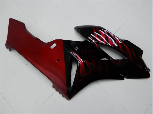 Rot Schwarz CBR 1000 RR 04-05 Motorrad Vollverkleidung Rot Schwarz CBR 1000 RR 04-05 Motorrad Vollverkleidung