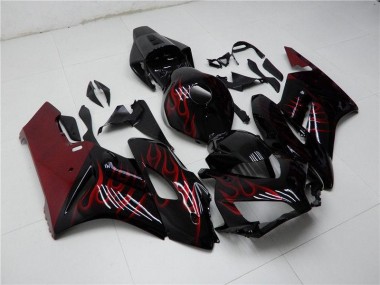 Rot Schwarz CBR 1000 RR 04-05 Motorrad Vollverkleidung