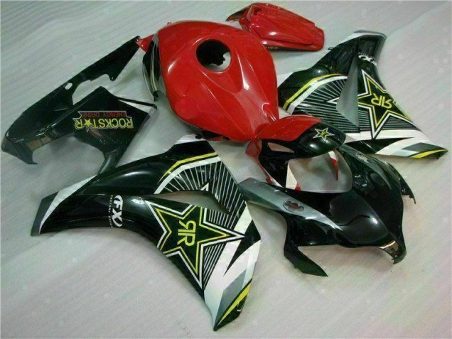 Rot Schwarz CBR 1000 RR 08-11 Motorrad Verkleidungen Rot Schwarz CBR 1000 RR 08-11 Motorrad Verkleidungen