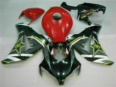 Rot Schwarz CBR 1000 RR 08-11 Motorrad Verkleidungen
