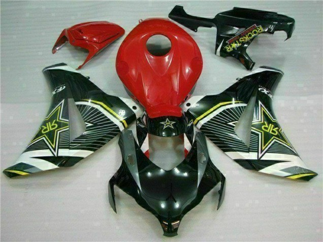 Rot Schwarz CBR 1000 RR 08-11 Motorrad Verkleidungen Rot Schwarz CBR 1000 RR 08-11 Motorrad Verkleidungen