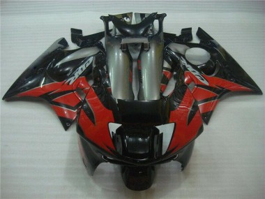 Rot Schwarz CBR 600 F3 95-98 Motorrad Verkleidungen