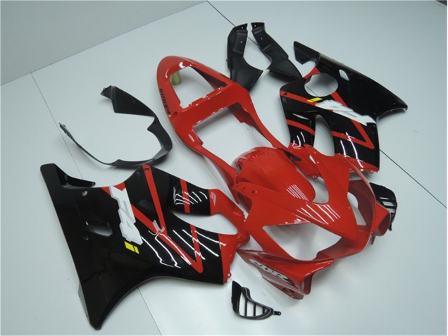Rot Schwarz CBR 600 F4i 01-03 Motorrad Verkleidung Rot Schwarz CBR 600 F4i 01-03 Motorrad Verkleidung