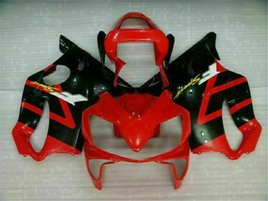 Rot Schwarz CBR 600 F4i 01-03 Motorrad Verkleidungen Komplett Sets