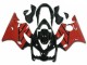 Rot Schwarz CBR 600 F4i 04-07 Motorrad Verkleidungen