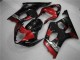 Rot Schwarz GSXR 1000 K3 03-04 Motorrad Verkleidungen Rot Schwarz GSXR 1000 K3 03-04 Motorrad Verkleidungen