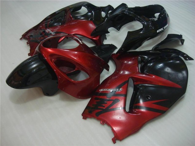 Rot Schwarz GSXR 1300 Hayabusa 96-07 Motorrad Verkleidung