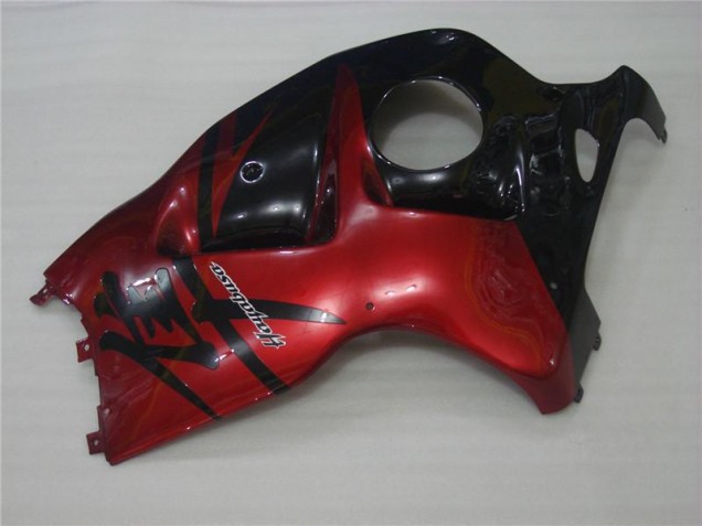 Rot Schwarz GSXR 1300 Hayabusa 96-07 Motorrad Verkleidung