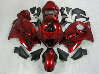 Rot Schwarz GSXR 1300 Hayabusa 96-07 Motorrad Verkleidungen