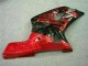 Rot Schwarz GSXR 600 / 750 K1 K2 K3 01-03 Motorrad Verkleidungen Rot Schwarz GSXR 600 / 750 K1 K2 K3 01-03 Motorrad Verkleidungen