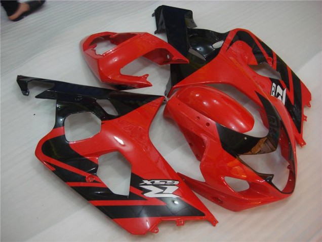 Rot Schwarz GSXR 600 / 750 K4 04-05 Motorrad Verkleidung Rot Schwarz GSXR 600 / 750 K4 04-05 Motorrad Verkleidung