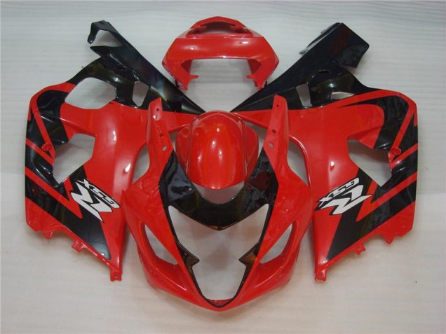 Rot Schwarz GSXR 600 / 750 K4 04-05 Motorrad Verkleidung Rot Schwarz GSXR 600 / 750 K4 04-05 Motorrad Verkleidung