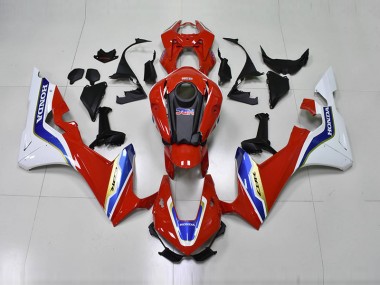 Rot Schwarz HRC CBR 1000 RR 17-23 Motorrad Verkleidungen