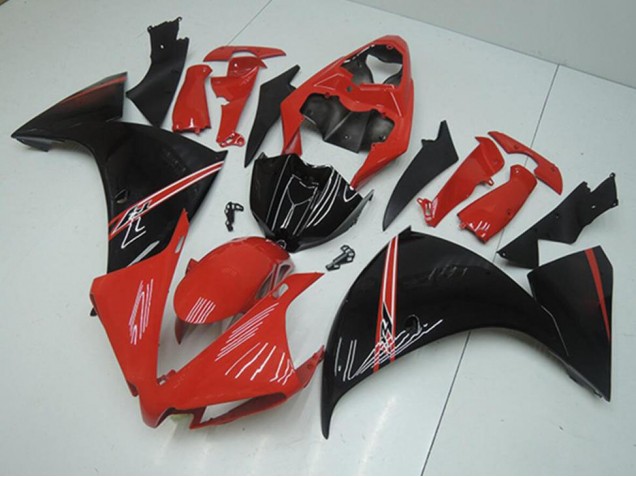 Rot Schwarz R1 12-14 Motorrad Verkleidungen Rot Schwarz R1 12-14 Motorrad Verkleidungen