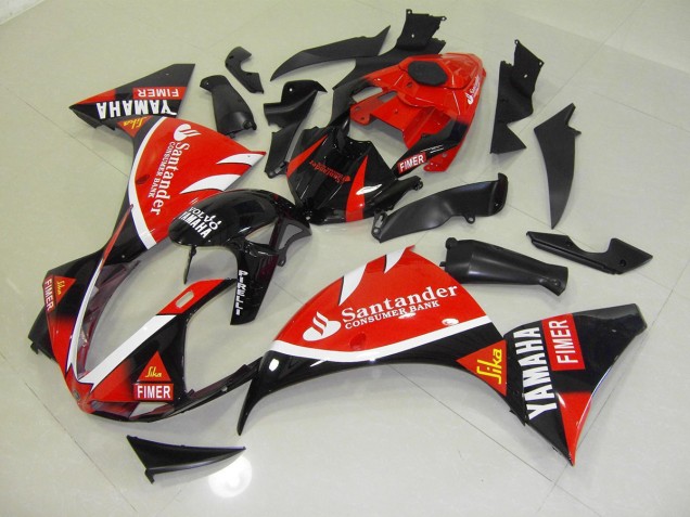 Rot Schwarz SantUnder R1 12-14 Motorrad Verkleidungen Rot Schwarz SantUnder R1 12-14 Motorrad Verkleidungen