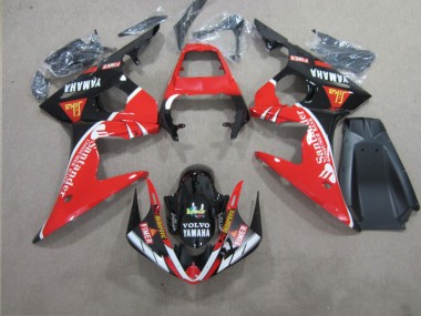 Rot Schwarz SantUnder R6 03-05 Motorrad Verkleidungen