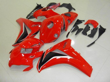 Rot Schwarz Silber CBR 1000 RR 08-11 Motorrad Verkleidungen