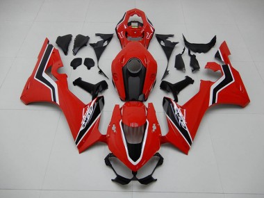 Rot Schwarz Weiß CBR 1000 RR 17-23 Motorrad Verkleidungen